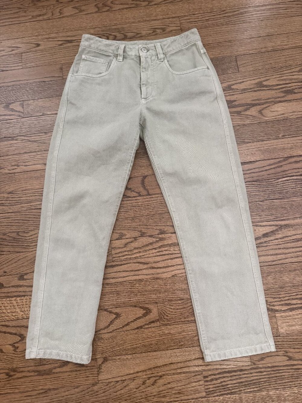 Brunello Cucinelli The Retro Vintage Straight Leg Jeans Size 4